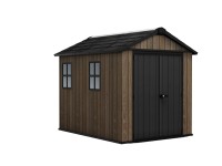 Keter 263958 Apex 7,5 X 9 / 9 X 7,5 műanyag kerti ház - dió