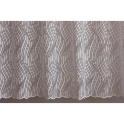Fényáteresztő jacquard függöny 3602 hullámos 280 cm magas méteráru