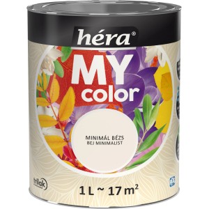 Héra My Color beltéri falfesték, Minimal Bézs, doboz. Színes falfesték beltéri használatra.