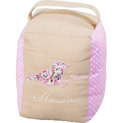 Ajtókitámasztó - Maison 12 cm x 12 cm x 18 cm bézs - tarka