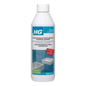 HG fürdőszobai tisztítószer vízkő eltávolítására, 500ml.