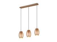 Függeszték BIDAR Kávé bézs 3xE27 max 28W