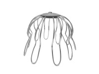 Lombfogó kosár ereszhez NW 80 horganyzott Lombfogó kosár ereszhez NW 80 horganyzott