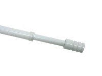 GARDINIA Vitra rúdhenger kihúzható 80-110 cm fém átm. 10 mm fehér