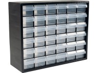 LUX-TOOLS rendszerező doboz 36 fiókkal