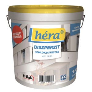 Vödör fehér Héra homlokzatfesték, kültéri használatra alkalmas.