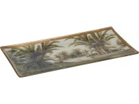 Safari Lodge üvegtálca 21 cm x 10 cm