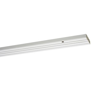Fehér Gardinia függönysín, 3 pályás, 150 cm, függönyökhöz és drapériákhoz.