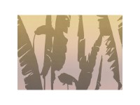Komar fátyoltapéta Bahama Bananas 350 cm x 250 cm arany
