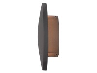 Eclipse l black modern kültéri fali lámpa