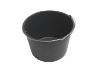 Építési vödör 12 l fekete Építési vödör 12 l fekete