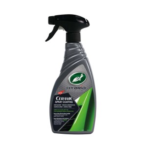 t.b.t. Kerámia spray bevonat autóápoláshoz. Szürke és zöld spray palack.