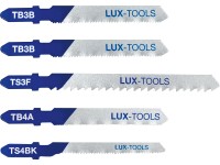 LUX-TOOLS dekopírfűrészlap készlet 5 részes fémhez