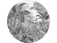 Komar nemszőtt fotótapéta Dot Wild Woods öntapadó átmérő 125 cm