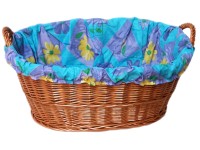 Ruháskosár bélelt Ruháskosár bélelt