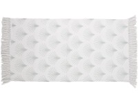 OBI pamut szőnyeg mintás fehér-menta 60 cm x 120 cm OBI pamut szőnyeg mintás fehér-menta 60 cm x 120 cm