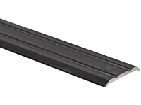 Piattoal burkolatváltó eloxált alumínium fekete szálcsiszolt 25 mm x 0,9 m