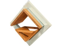 Madáretető mandulafenyőből cinktetős 19 cm x 39 cm