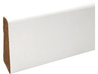 Szegélyléc Modern 60 fehér 58 mm x 16 mm 2400 mm hosszú