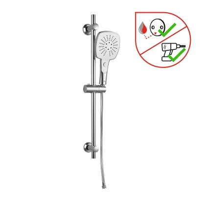 baliv DBS-70.80 zuhanyfej készlet fém