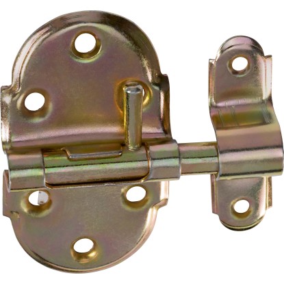 Tolóretesz sárga horganyzott 75 mm x 40 mm