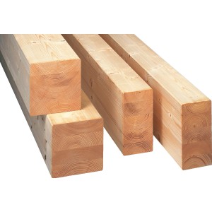 Rétegragasztott fa SI luc/fenyő, 60x80x2500 mm, tetőtér-beépítéshez és autóbeálló építéshez.