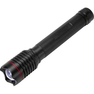 Fekete 5W-os Power Line LED-es botlámpa fém házzal és három világítási funkcióval.