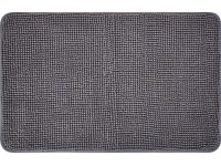 baliv fürdőszobaszőnyeg 50 cm x 80 cm poliészter sötétszürke