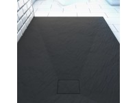 Aurlane zuhanytálca Stone 140 cm x 90 cm antracit