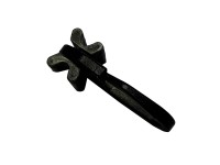 Gardinia X-csuklós csipesz 6 mm fekete 25 db Gardinia X-csuklós csipesz 6 mm fekete 25 db