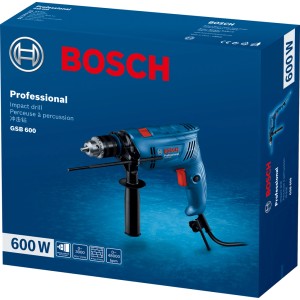 Bosch GSB 600 ütvefúró az eredeti csomagolásban.