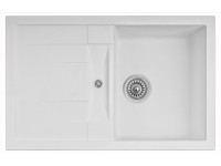 OBI Quadra Basic 78 beépíthető mosogató gránit fehér OBI Quadra Basic 78 beépíthető mosogató gránit fehér