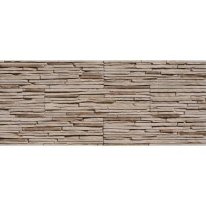 Stegu Venezia Beige burkolat, gipsz falpanelek beltérre, kő hatású.