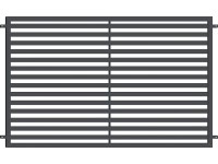 Fém táblás kerítés Arizona 120 cm x 200 cm RAL 7016 antracit Fém táblás kerítés Arizona 120 cm x 200 cm RAL 7016 antracit
