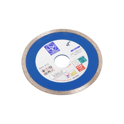 LUX gyémánt vágótárcsa tömör szegéllyel 115 mm