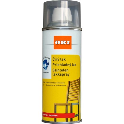 OBI lakkspray magasfényű színtelen 400 ml