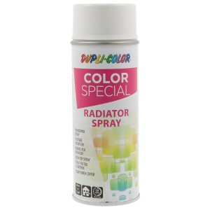 Dupli Color radiátorfesték spray, fehér, radiátorokhoz. Alapozó spray.