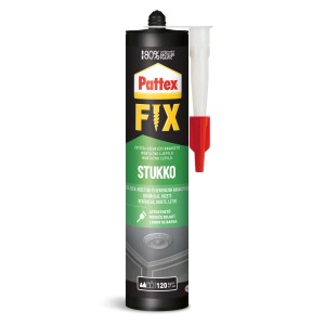 Pattex Fix Stukko ragasztó, ideális stukkókhoz és díszlécekhez.