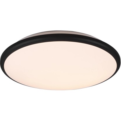 Trio Reality Limbus LED Dim mennyezeti lámpa 34,7 cm 20,5 W matt fekete