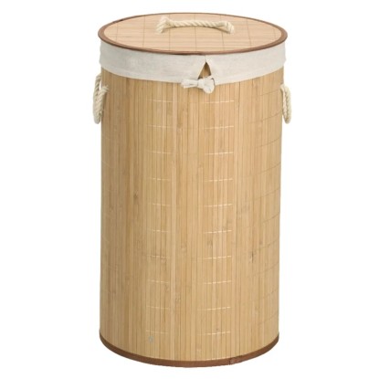 Zeller Present szennyestartó 55 l bambusz 35 cm átmérő x 60 cm natúr