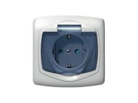 Ton IP44 Dugalj gyermekvédelmis fehér