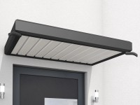 Gutta NM négyszögletes előtető alumínium antracit 150 cm x 90 cm Gutta NM négyszögletes előtető alumínium antracit 150 cm x 90 cm