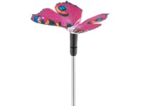 OBI Sagli földbe szúrható napelemes lámpa 74 cm x 12,3 cm x 11,8 cm rózsaszín