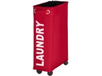 Wenko Corno szennyesgyűjtő piros-fekete 43 l