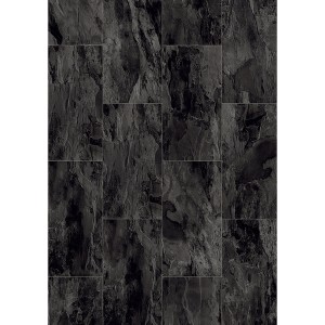Sötét pala hatású laminált padló, Nightfall Plus Slate, lakó- és kereskedelmi terekbe.