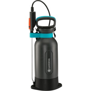 Gardena Comfort nyomáspermetező 5 l növényvédelemhez, ergonomikus fogantyúval és töltöttségi szint jelzővel.