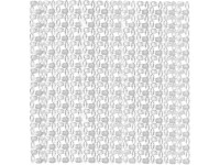 Kleine Wolke Ivy zuhanyszőnyeg 54 cm x 54 cm átlátszó