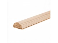 Félkörléc erdeifenyő 10 mm x 20 mm x 2100 mm Félkörléc erdeifenyő 10 mm x 20 mm x 2100 mm