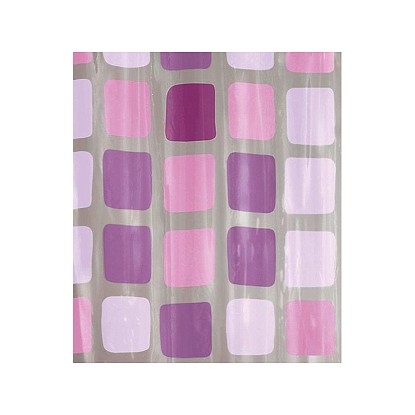 Kleine Wolke Sonny zuhanyfüggöny ibolyaszínű 180 cm x 200 cm