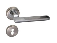 Ajtókilincs Chris NZ rozettás matt-fényes króm